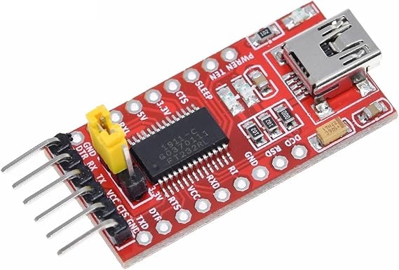 FT232RL FTDI USB 3.3V 5.5V to TTL Serial Adapter Module for FT232 Mini USB to TTL 232 Ftdi Adapter