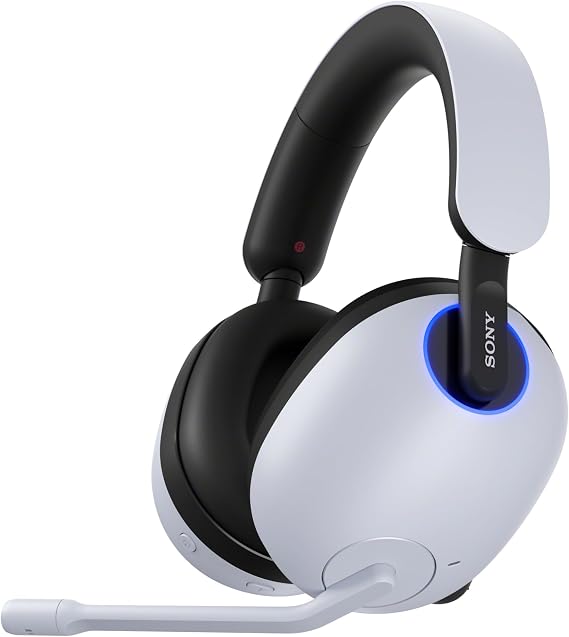 Sony INZONE H9 Wireless Over-Ear Noise Cancelling Gaming Headset, White