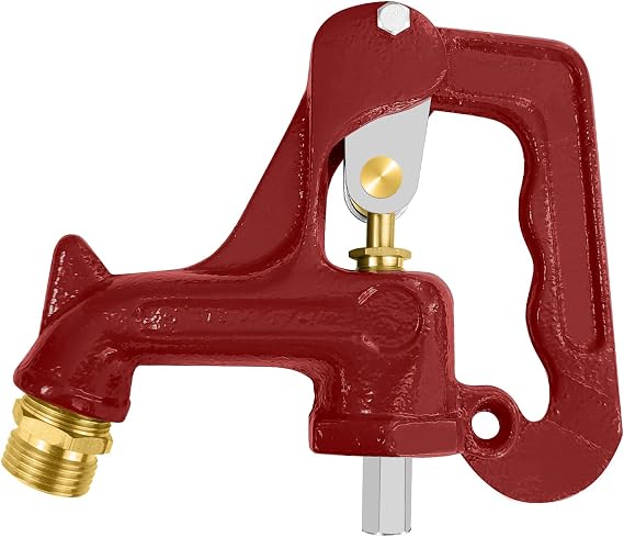 Frost Proof Yard Hydrant Complete Head Assembly,Only Fit JIANBENKJ Frost Free Outdoor Faucet Freeze Proof Hydrant,Adapt to 3/8"-16 UNC Male Nut Rod with 1" NPT Male Thread Pipe,Connect 3/4" Hose