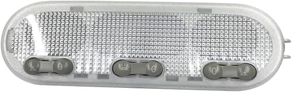 3 Botton Car Interior Dome Reading Light Ceiling Lamp, for Nissan, for Qashqai, for Sunny Micra March, for Renault, for Dacia interior dome lights