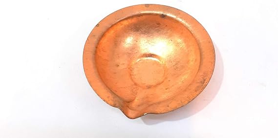 Pure Copper Hammered Design Serving Katori, Small Golden