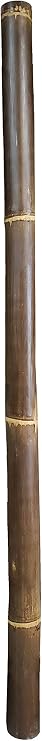 MGP Natural Black Timber Bamboo Pole, 4"D x 72"L
