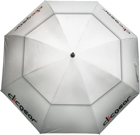 Clicgear Double-Canopy 68 Wind Resistant Umbrella for Sun and Rain
