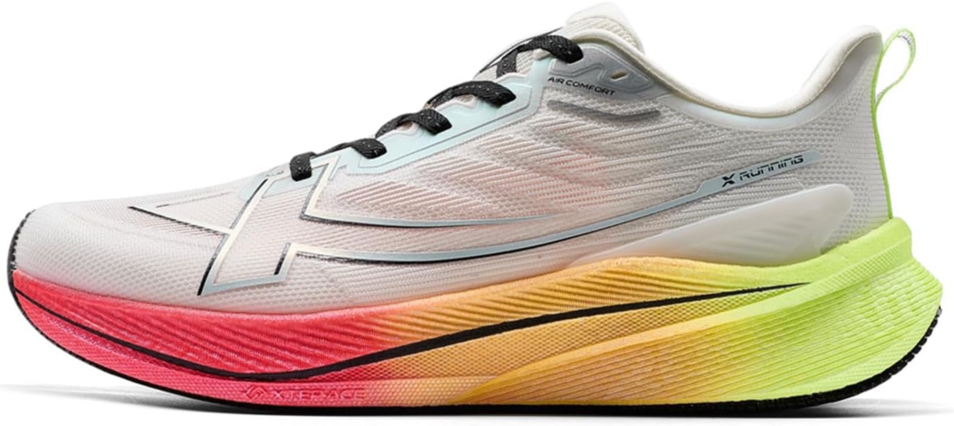 XTEP Professional 2000 km men's running shoes for exam training high cushioning strong recoil capacity non-slip and durable sports shoes ideal for long distance runs from 10 km