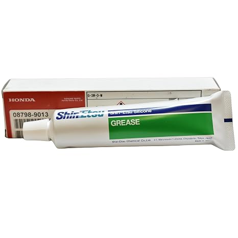 Honda Shin-ETSU Silicone Grease 08798-9013 (3.5 Oz Tube)