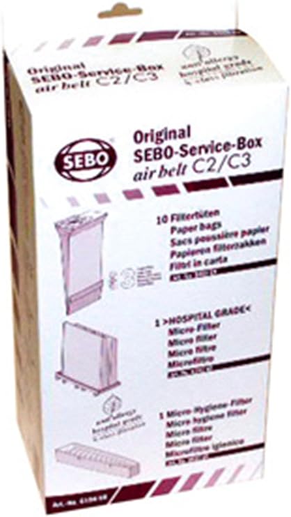 SEBO 6198AM Service Box for C Series Vacuum