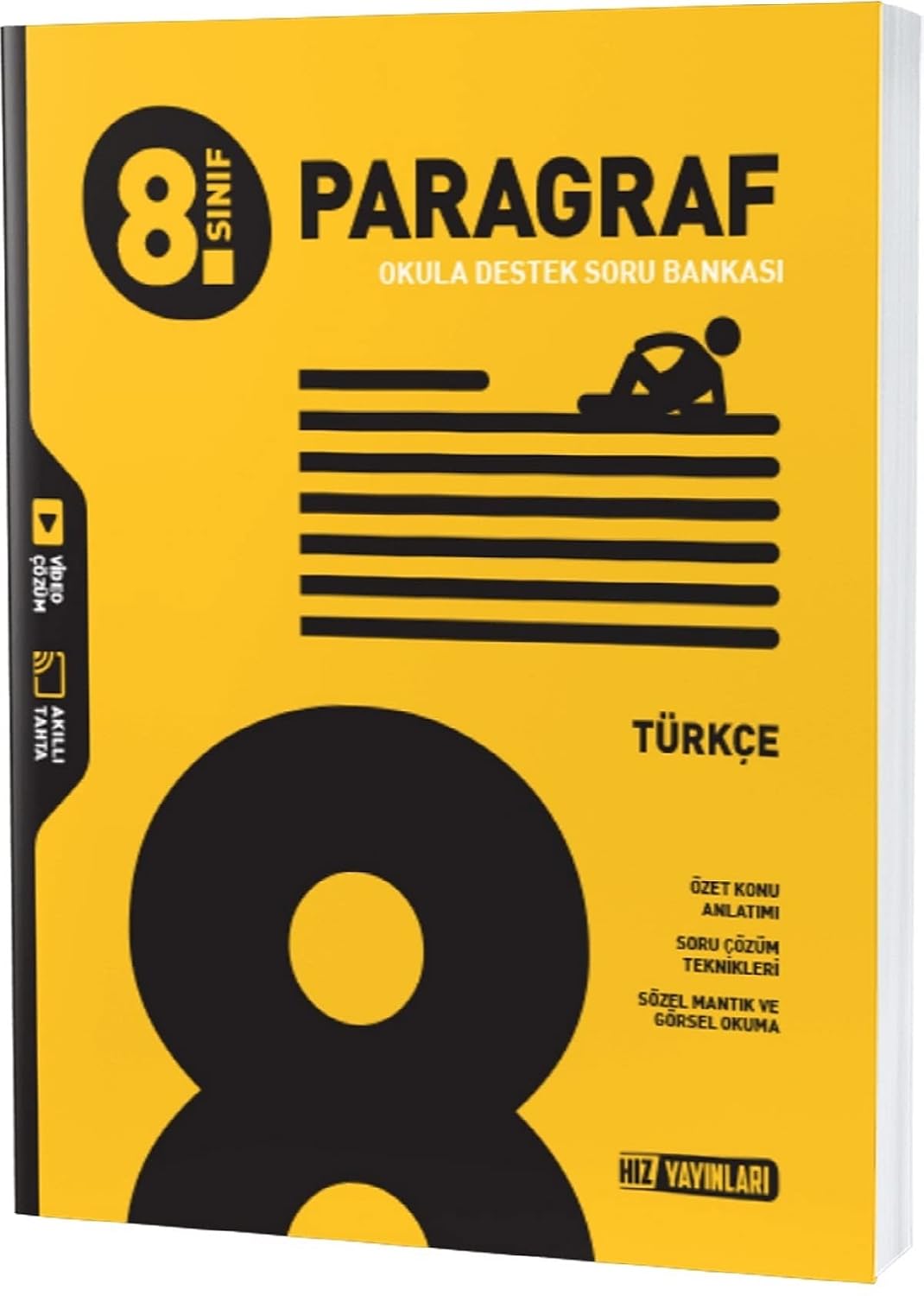 8. Class Turkish Paragraph Question Bank Speed Publications Paper Cover – April 1, 2022
