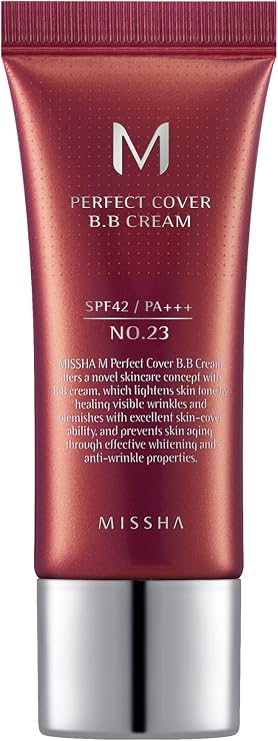 Missha M Perfect Cover Bb Cream Spf42 No.23/natural beige, 20 ml, 8809581487963