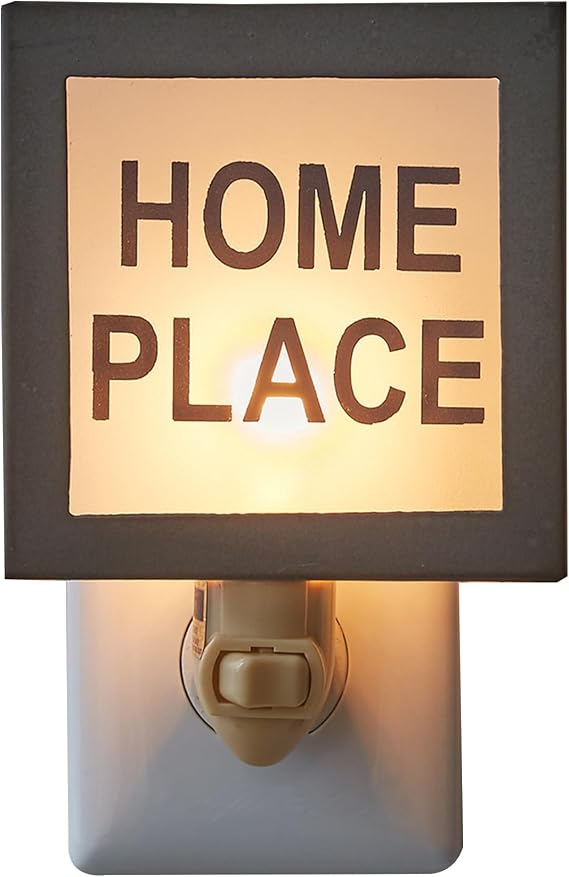 Park Designs Homeplace Night Light, Metal Plug-in