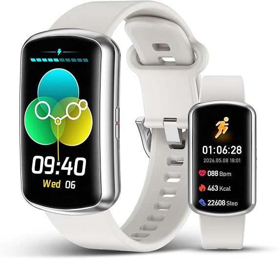 Smart Watch Fitness Trackers for Women Men, 24/7 Health Activity Monitor