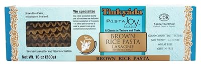 Tinkyada Pasta - Brown Rice Pasta Lasagne With Rice Bran - 10 oz pack of 2