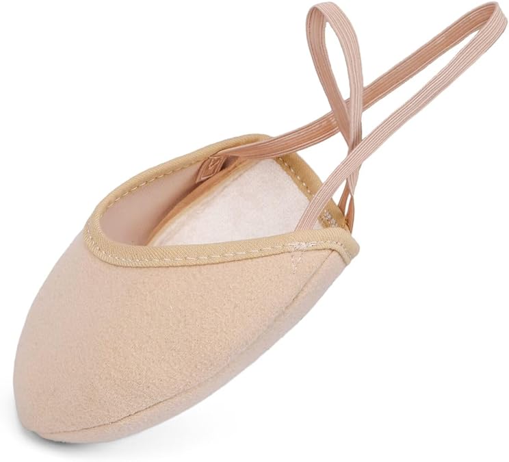 Half Sole Dance Shoes for Ballet Contemporary Gymnatsic Turning Shoes for Girl Women