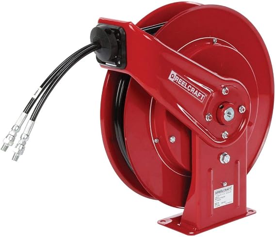 Reelcraft THA7825 OMP - 1/2" x 25 ft. 2000 psi, Twin Hydraulic Hose Reel