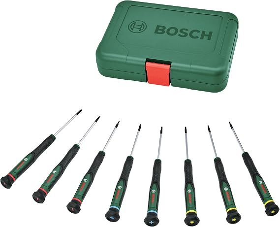 Bosch Hassas Tornavida Seti 8 Parça