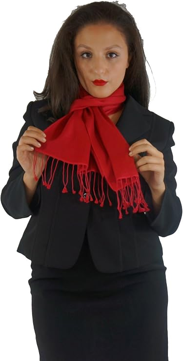 Scarf/Shawl- Pashmina Scarf from (Indian Maroon)