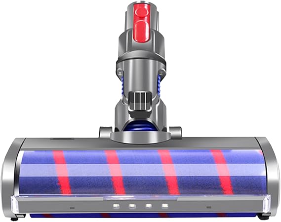 ilovelife Soft Roller Vacuum Cleaner Head Compatible with Dyson V10 V11 V15 V8 V7 Cordless Stick Vacuum Cleaner, Hardwood Floor Attachment