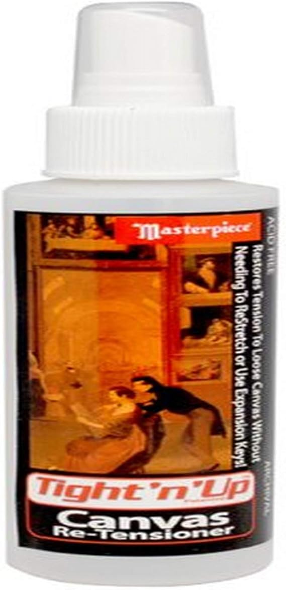 Masterpiece Artist Canvas Tight-n-Up Canvas Retensioner Spray, 8-Ounce