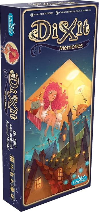 Asmodee Dixit 2 Big Box Board Game (French Language Version) - Libellud - Board Game - 3-6 Players, 8+ Years, 30+ Minutes Playtime - German Language