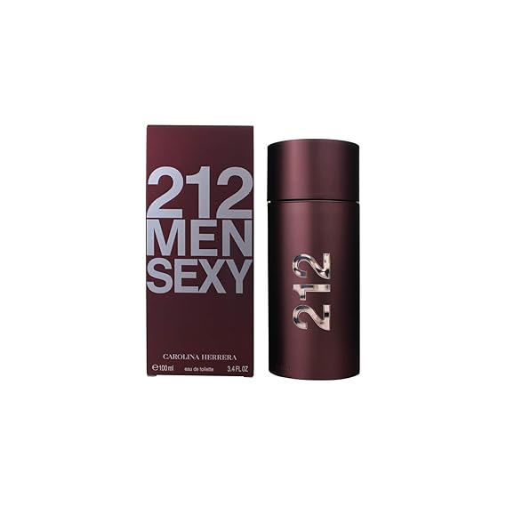 212 Sexy by Carolina Herrera For Men. Eau De Toilette Spray , 100ml/3.4 Ounce