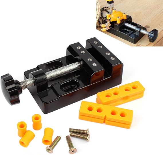 Mini Bench Vise Mini Flat-Nose Pliers for Repair Engraving DIY Tools Jewelry Crafts