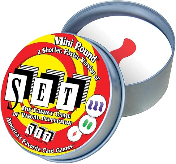 SET Mini Round Card Game