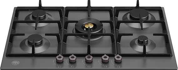 Bertazzoni Professional Series P755CPRONE 75cm Gas Hob - Nero Matte