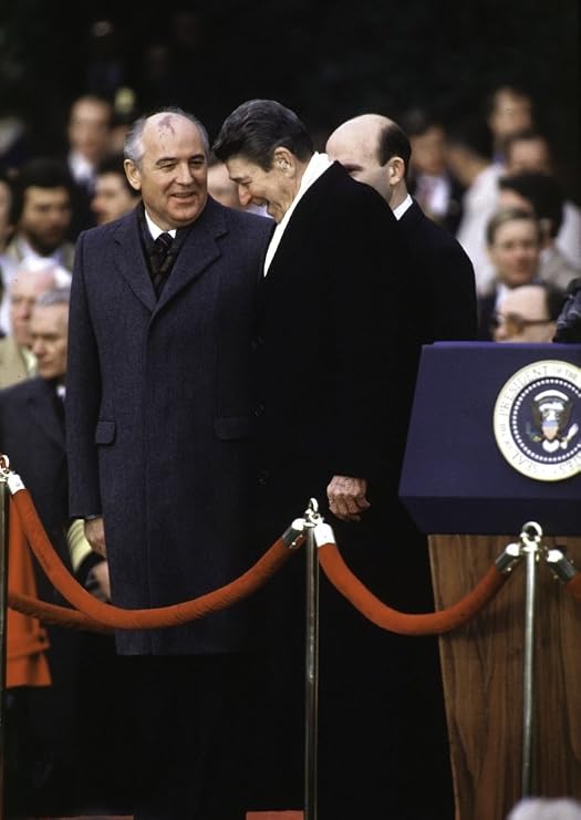 Ronald Reagan and Mikhail Gorbachev Photo Print (8 x 10)