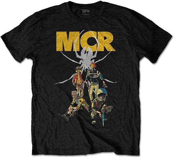 My Chemical Romance Men's Killjoys Pin-Up Slim Fit T-Shirt Medium Black
