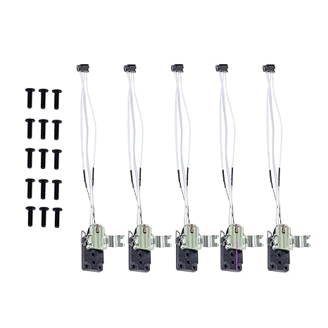 for Bambu Lab A1/A1mini Hotend Mounting Heating Assembly Original for A1 Mini Bambulab Accessories(5xUpgraded v2.0)