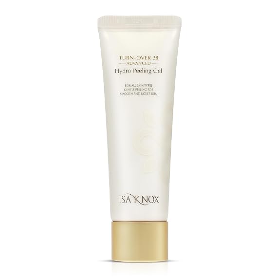 ISA KNOX Turnover 28 Advanced (Peeling Gel, 4.1fl oz) - Gently Exfoliate and Renew Skin, Korean Skin Care. Natural Moisturizing Factors (NMF), Plant-Derived Cellulose.