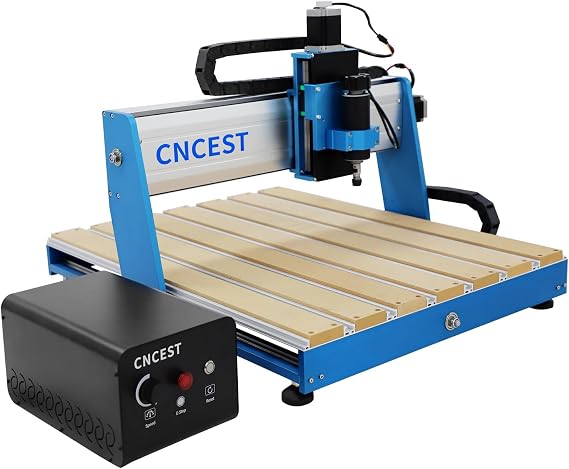 3018 CNC Router Machine, 500W All-Metal CNC Router Machine, Large Size Benchtop Engraving Milling Machine for Woodworking, Aluminum, Acrylic, Carbon Fiber DIY Cutting