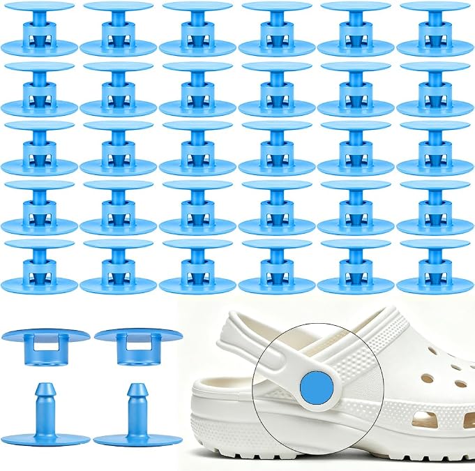32 Sets Multi-color Replacement Rivets for Crocs Shoes Repair Parts
