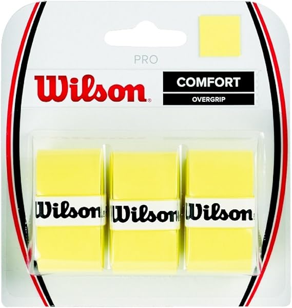 Wilson Pro Overgrip Tennis Racket Grips - Pack of 3