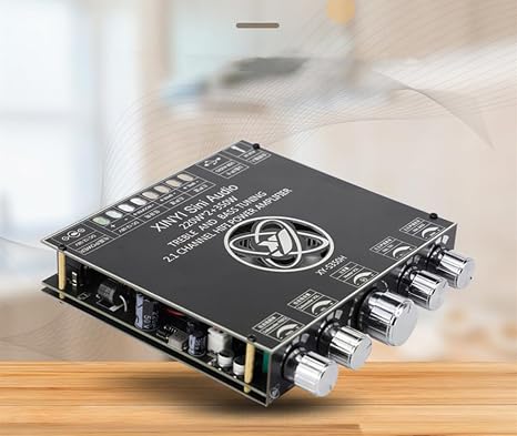 TPA3251D2 2.1CH 220Wx2 + 350W DC12-38V Bluetooth 5.1 Power Supply Audio Amplifier Board Module