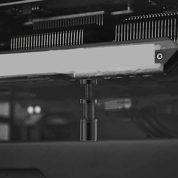 グラフィックスカードサポートブラケット | 安定した合金gpuブラケットスタンド たるみ防止 | ジャック形状 クリエイティブ 多機能 Gpuホルダー