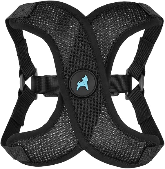 Gooby Comfort X Step-in Lite Harness, Choke-Free, Black, X-Small