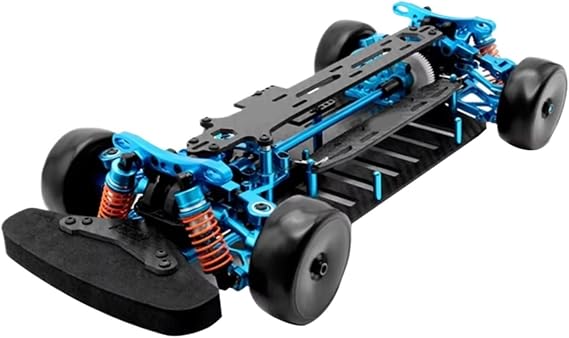 For TT02 1/10 KIT Frame Complete Modification Carbon Brazed For Chassis Metal Replacement Parts Frame DIY Upgrade RC Crawler Frame