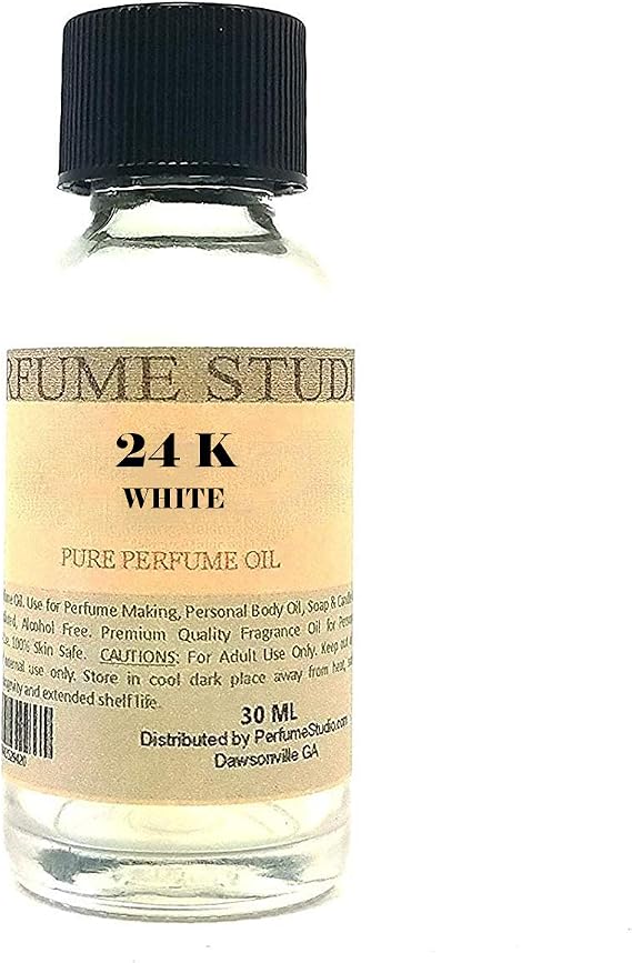 Perfume Studio 100% Pure Fragrance Oil Impression Compatible with: (24K White, 1oz)