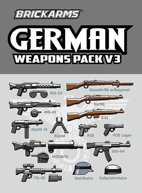 German Weapons Pack V3 | BrickArms