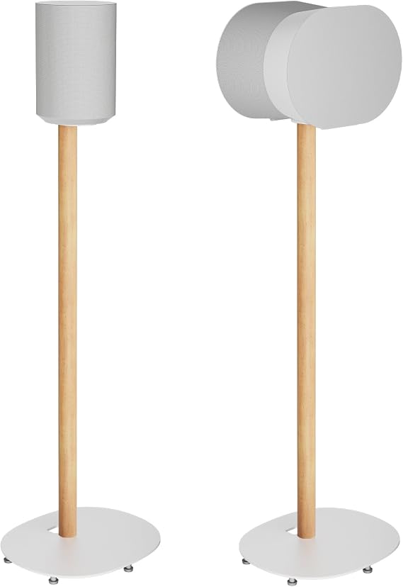 Speaker Stand Compatible with Sonos era 100,100 SL,300,2 Pack,White