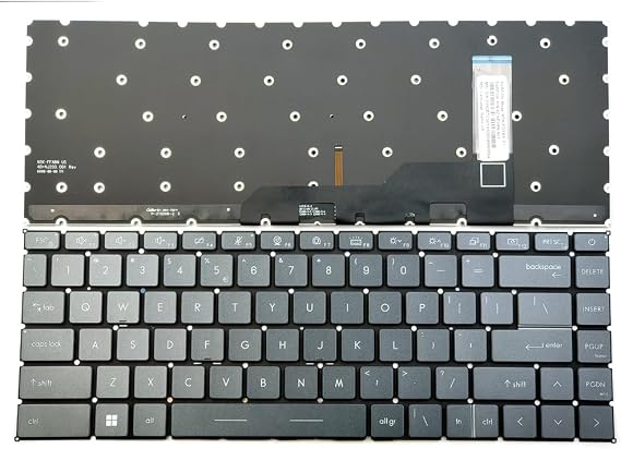 Backlit Keyboard for MSI Prestige 14 A11 A11SC A11M MS-14C4 MS-14C5 | Replacement Prestige 15 A11 A12UC A12UD US Gray White Backlit Keyboard, Summit E14 E15 A11SCS MS-16S6 Single Backlit Keyboard