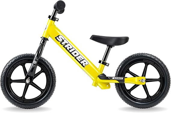 Strider Sport Model, 12-inch Body, Yellow, Genuine Japan Product
