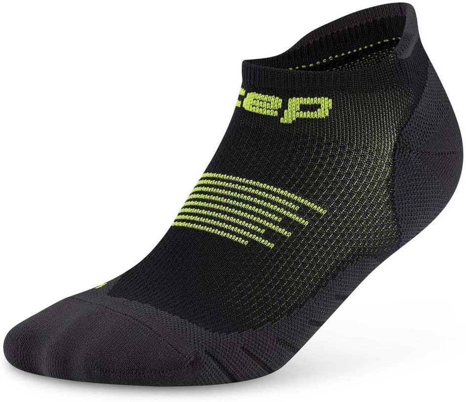 CEP - Mens Core 5.0 No Show Compression Short Running Socks - Optimal Blood Circulation Faster Regeneration and Bubble Free Running