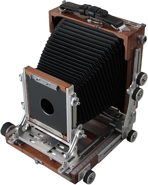 Shen Hao TZ45 IIC Black Walnut Wooden Field Folding 4X5 Large Format Camera