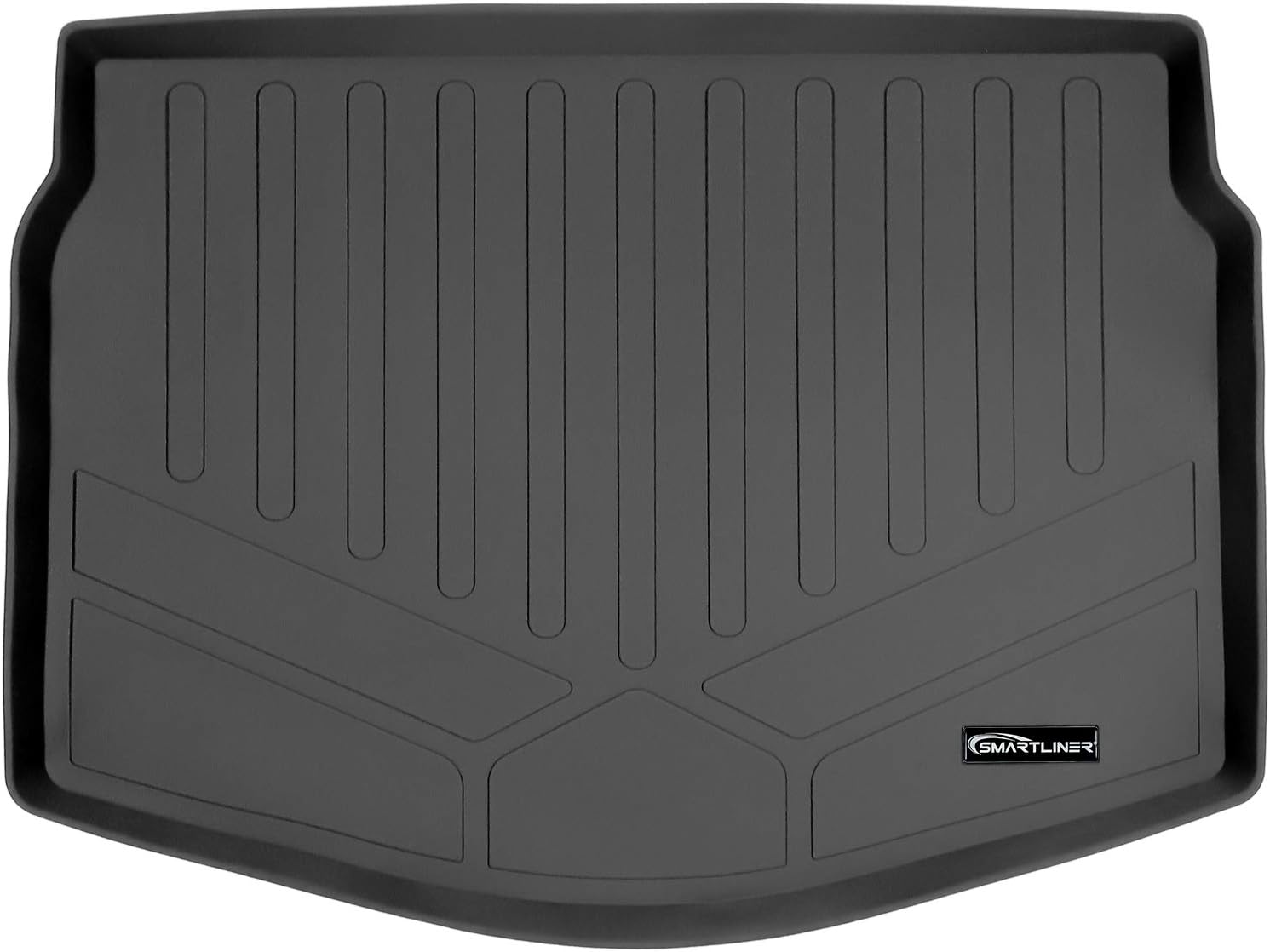 MAXLINER All Weather Custom Fit Cargo Liner Behind The 2nd Row Black Compatible with 2019-2021 Hyundai Veloster