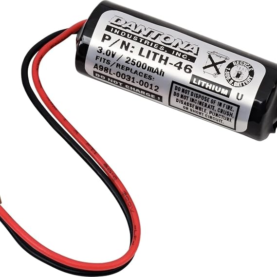 This Replacement 3 Volt 2400mAh Lithium battery fits the GE Fanuc A02B-0200-K102 and meets or exceeds original manufacturer specifications.