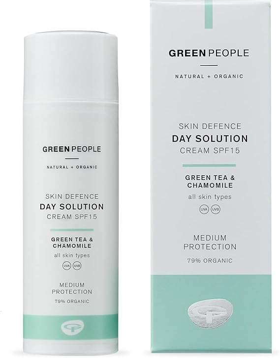 Green People Hydrate Day Solution Cream SPF15, 50ml