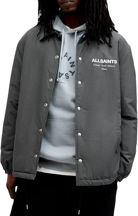 AllSaints Men's Undrgrnd Coach Jacket