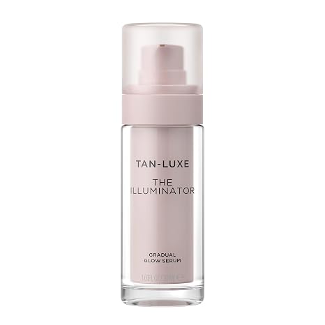 Tan-Luxe The Illuminator Self-Tan Serum, Self Tanner for Face, 1.01 Oz