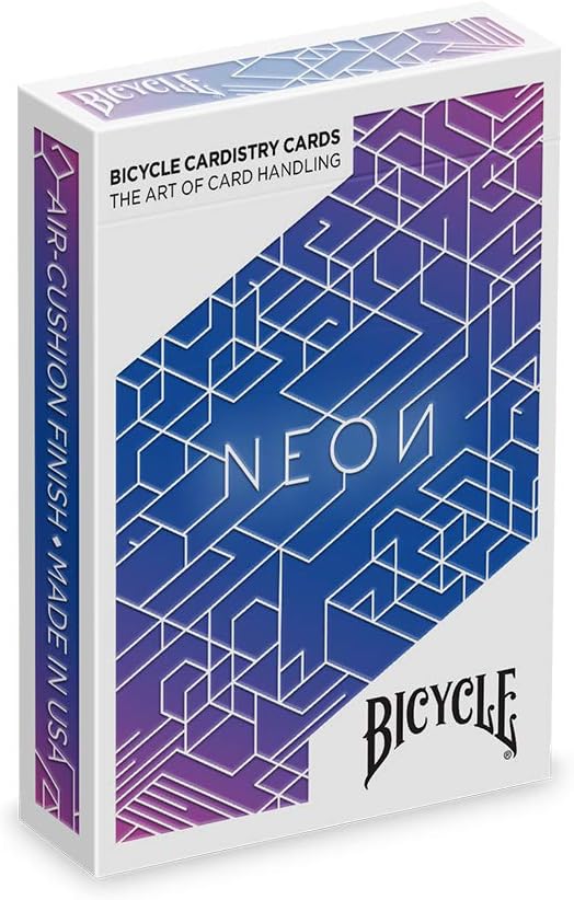 Bicycle Neon Orange Bump Cardistry Deck (Not A Playable Deck)